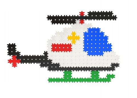 Klocki Meli Minis 1100 el. Walizka Mozaika Mozaiki