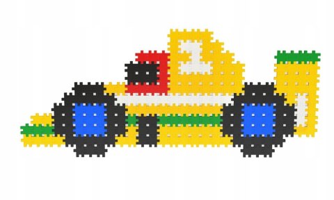 Klocki Meli Minis 2500 el. Walizka Mozaika Mozaiki