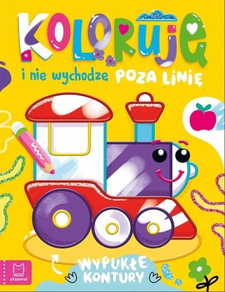 Koloruję i nie wychodzę poza linię z lokomotywą Wypukłe kontury Aksjomat