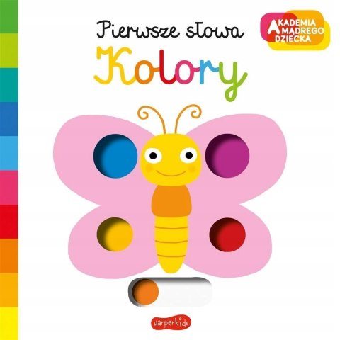 Kolory Akademia Mądrego Dziecka Pierwsze Słowa HarperKids