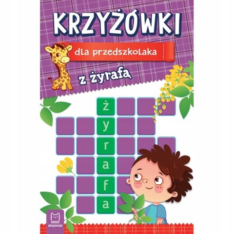 Krzyżówki dla przedszkolaka z Żyrafą Aksjomat