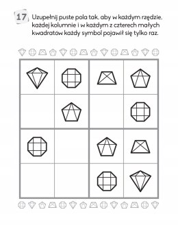 Łamigłówki z ołówkiem 7+ Książeczka pomarańczowa Aksjomat