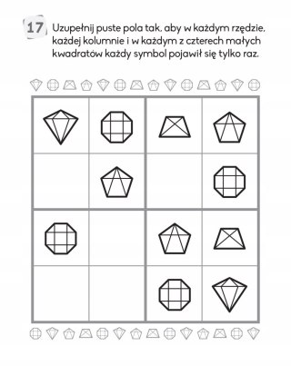 Łamigłówki z ołówkiem 7+ Książeczka pomarańczowa Aksjomat