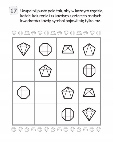 Łamigłówki z ołówkiem 7+ Książeczka pomarańczowa Aksjomat
