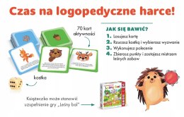 Leśne harce Zabawy logopedyczne Kapitan Nauka Gimnastyka buzi ciała języka