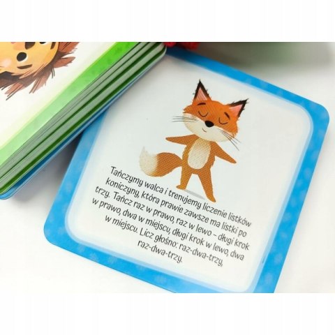 Leśne harce Zabawy logopedyczne Kapitan Nauka Gimnastyka buzi ciała języka