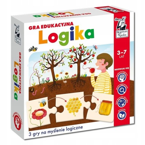 Logika Gra edukacyjna Kapitan Nauka Gra Logiczna