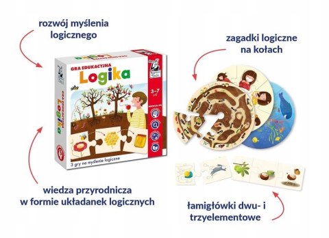 Logika Gra edukacyjna Kapitan Nauka Gra Logiczna