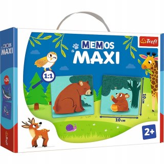 Memos Maxi Zwierzęta i ich dzieci Trefl Memory 2+