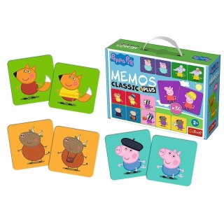 Memos memory Świnka Peppa Classic Trefl