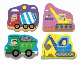 Moje Pierwsze Puzzle Pojazdy na Budowie Trefl 2+