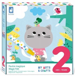 Multizestaw kreatywny 2-latka My arts & crafts Magiczny Filc 2+ Janod