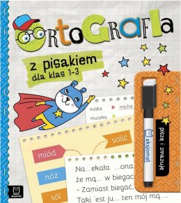 Ortografia z pisakiem dla klas 1-3 Piszę i zmazuję Aksjomat