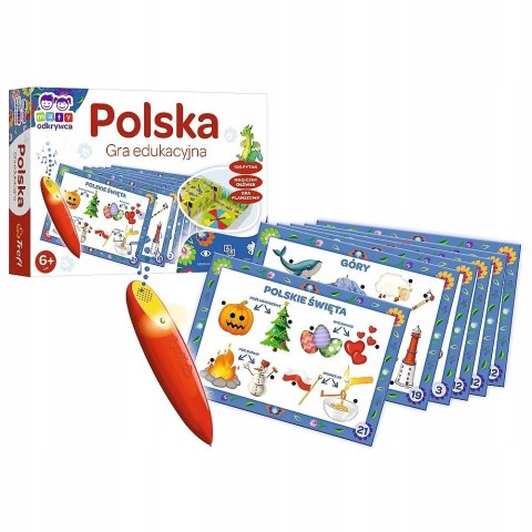 Polska Magiczny Ołówek Gra Edukacyjna Trefl