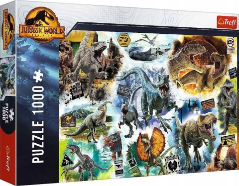 Puzzle 1000 Na tropie dinozaurów 10727 Trefl