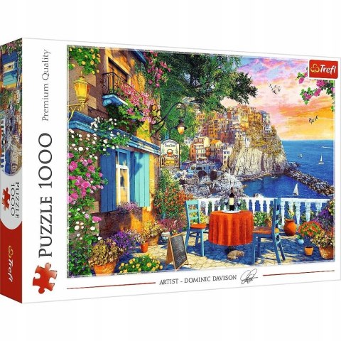 Puzzle 1000 elementów Widok na Cinque Terre 10776 Trefl