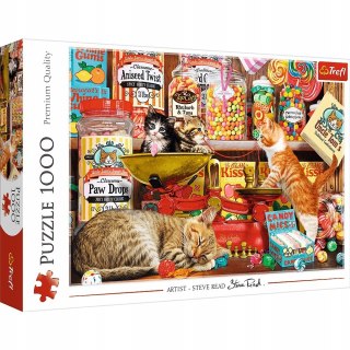 Puzzle 10630 Kocie słodkości 1000 elementów Trefl
