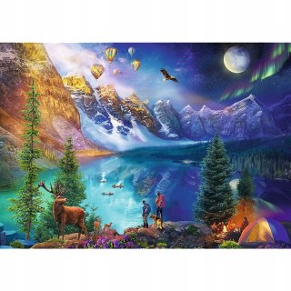 Puzzle 2x500 elementów Wycieczka po Ameryce 37500 Trefl 2w1