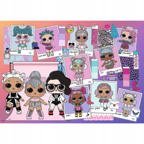 Puzzle 200 Słodkie Laleczki Lol 13288 L.O.L. Trefl