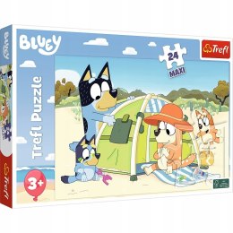 Puzzle 24 Maxi 14357 Wspaniały dzień Bluey Trefl