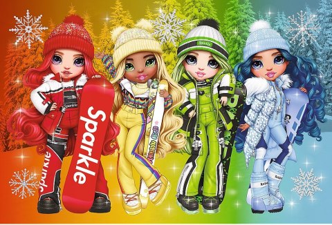 Puzzle 60 Radosne lalki Rainbow High 17380 Trefl