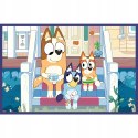 Puzzle Bluey 2 x 24 elementów 2w1 Zabawna Bluey 34446 Trefl 3+