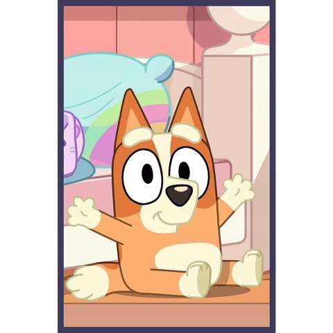 Puzzle Bluey 3 x 50 elementów 34890 Rodzina Bluey 4+ Trefl 3w1