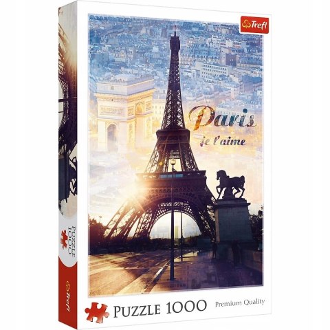 Puzzle Paryż o świcie 1000 elementów 10394 Trefl