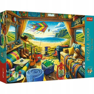 Puzzle Premium 1000 elementów Kamperem w podróży 10851 Trefl
