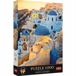 Puzzle Premium 1000 elementów Miasteczko Oia Santorini 10853 Trefl