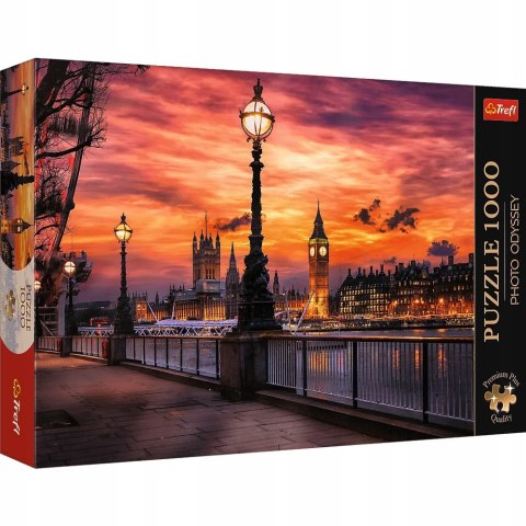 Puzzle Premium Plus 1000 elementów Big Ben Londyn 10827 Trefl