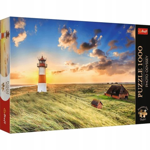 Puzzle Premium Plus 1000 elementów Latarnia w List, Niemcy 10823 Trefl