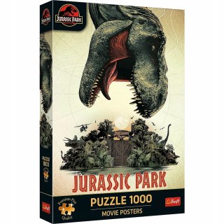 Puzzle Premium Plus 1000 elementów Park Jurajski 10883 Trefl