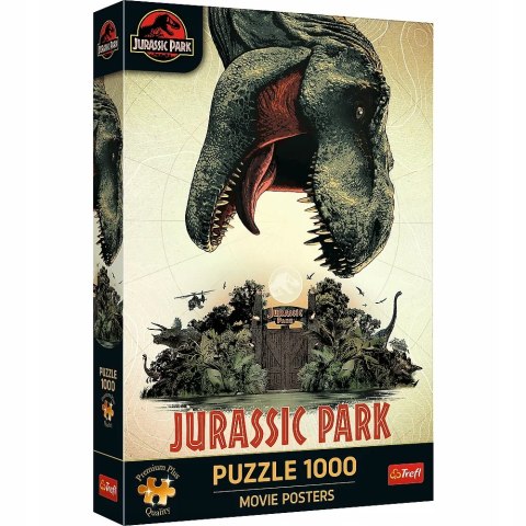 Puzzle Premium Plus 1000 elementów Park Jurajski 10883 Trefl