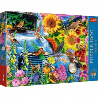 Puzzle Premium Plus 1000 elementów Śpiewające Ptaki 10848 Trefl
