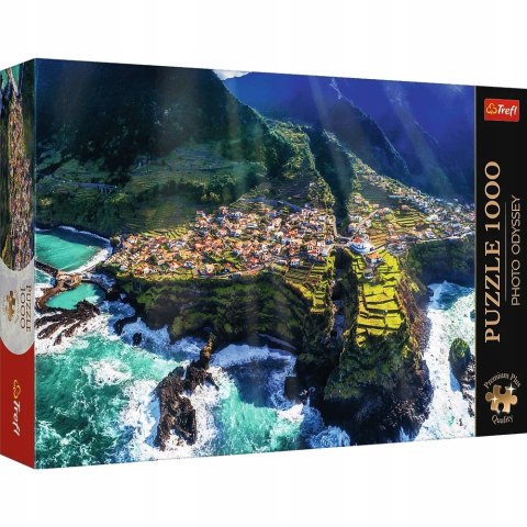 Puzzle Premium Plus 1000 elementów Wyspa Madera, Portugalia 10824 Trefl