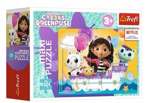 Puzzle Trefl 20 elementów minimaxi Dzień Gabi 21159