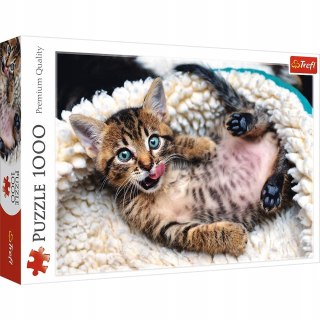 Puzzle Wesoły Kotek 1000 elementów 10448 Trefl