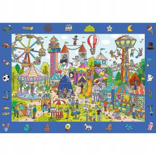 Puzzle obserwacyjne Spy Guy 100 elementów Miasteczko Trefl