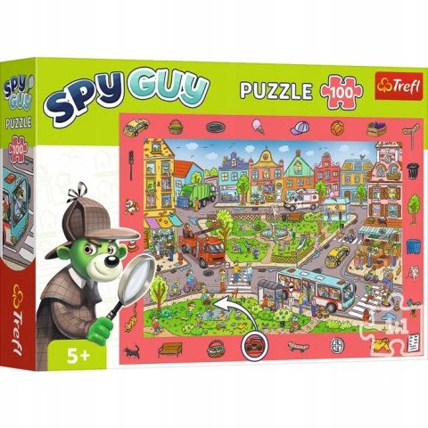 Puzzle obserwacyjne Spy Guy 100 elementów Miasto Trefl