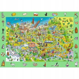 Puzzle obserwacyjne Spy Guy 100 elementów Polska Trefl
