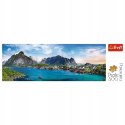 Puzzle panorama 500 elementów Archipelag Lofoty 29500 Norwegia Trefl