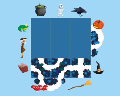 Smart Games Magiczny Las Gra Logiczna Magnetyczna