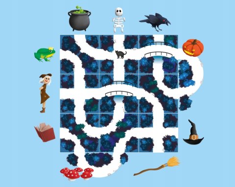 Smart Games Magiczny Las Gra Logiczna Magnetyczna