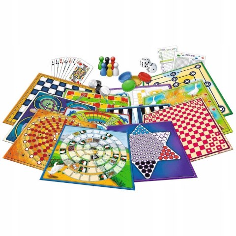 Trefl 100 Gier Zestaw Klasycznych Gier