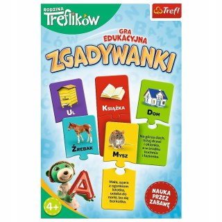 Trefl Gra Edukacyjna Treflików Zagadkowy Alfabet