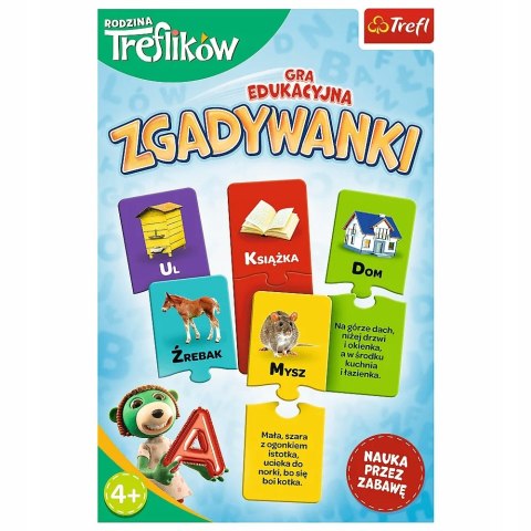 Trefl Gra Edukacyjna Treflików Zagadkowy Alfabet