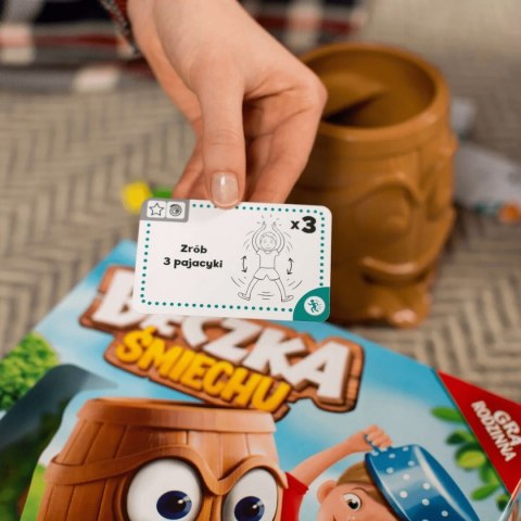 Trefl Zabawna Gra Rodzinna Beczka Śmiechu 5+