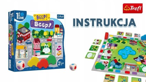 Trefl beep! beep Pierwsza gra planszowa 2,5 +