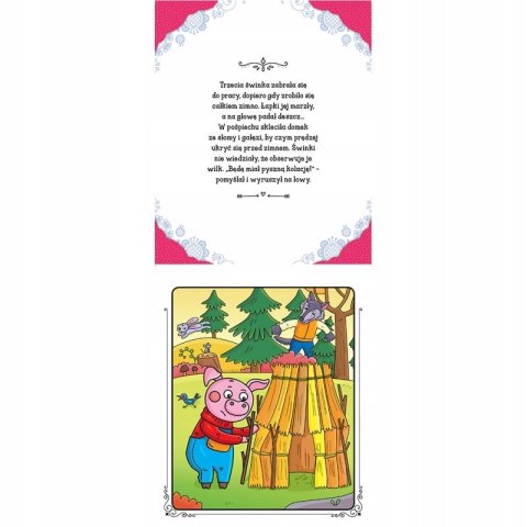 Trzy świnki Malowanka z Pisakiem Wodnym Wodna Aksjomat